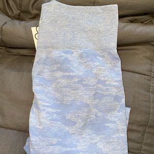 AYBL blue camo leggings